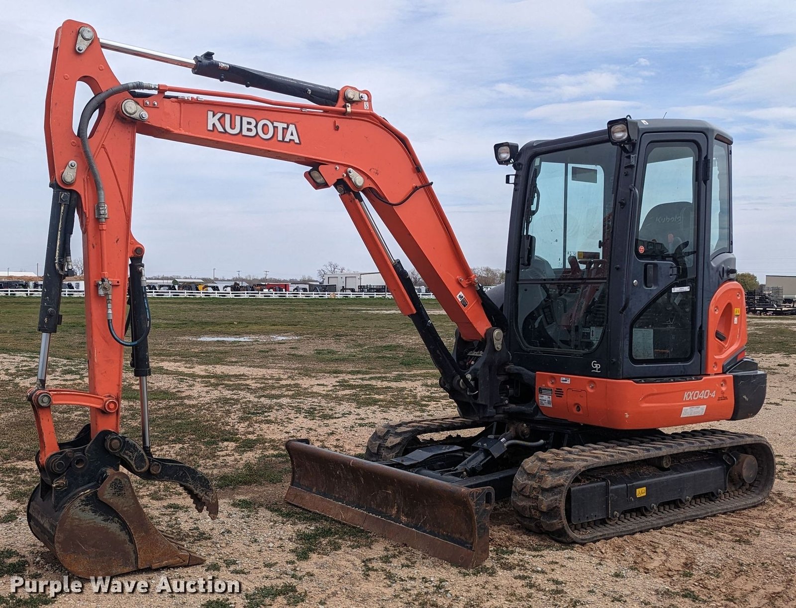 2020 Kubota KX040-4 Mini Excavator